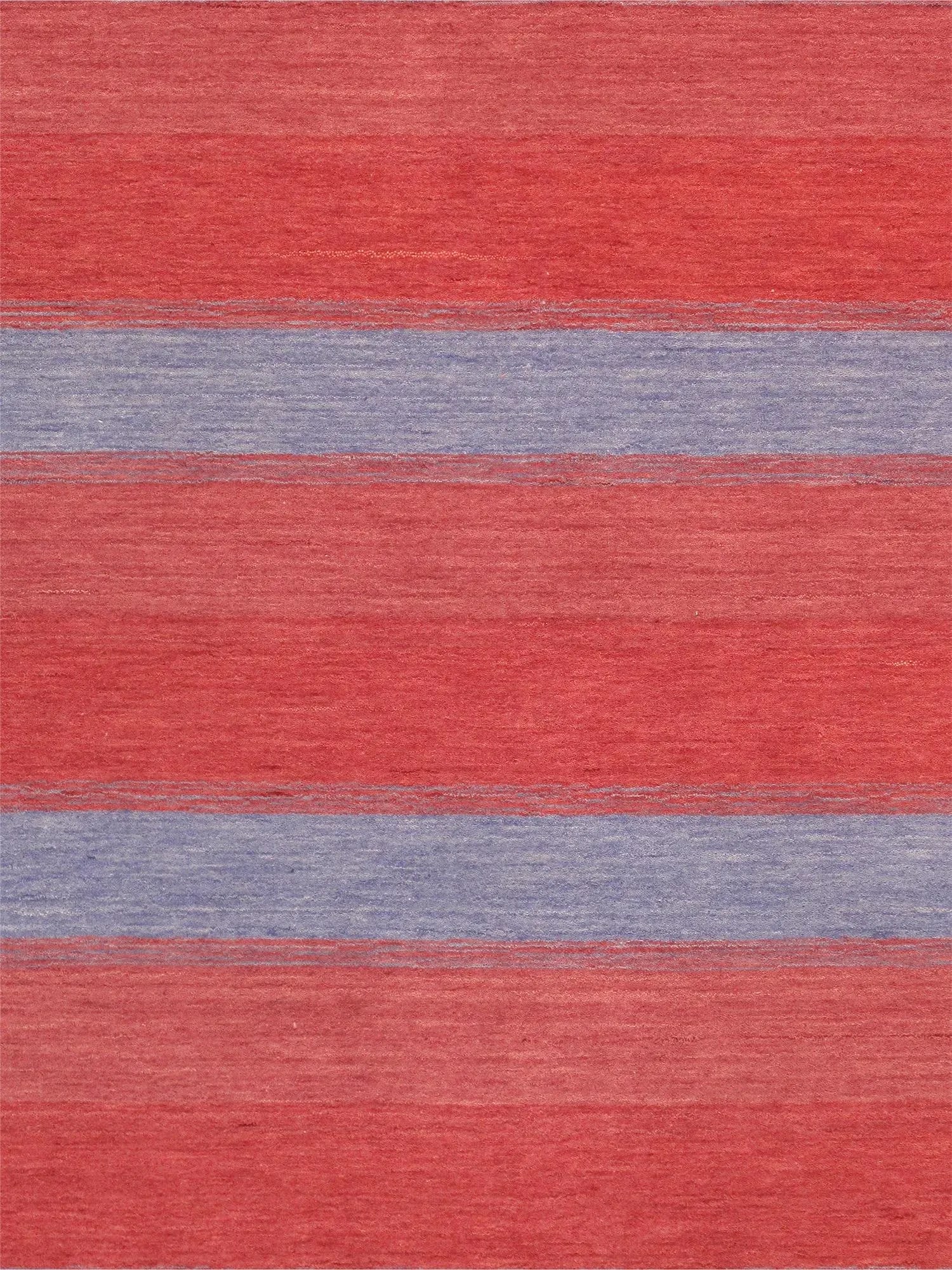 Pasargad Home Gramercy Red/Blue Area Rug- 5' 4'' X 7'11'' - 2