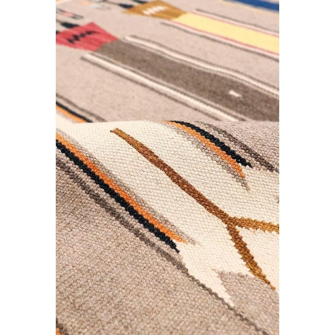 Tuscany Wool Mocha Area Rug, 4' 1'' X 6' 0'' - 4