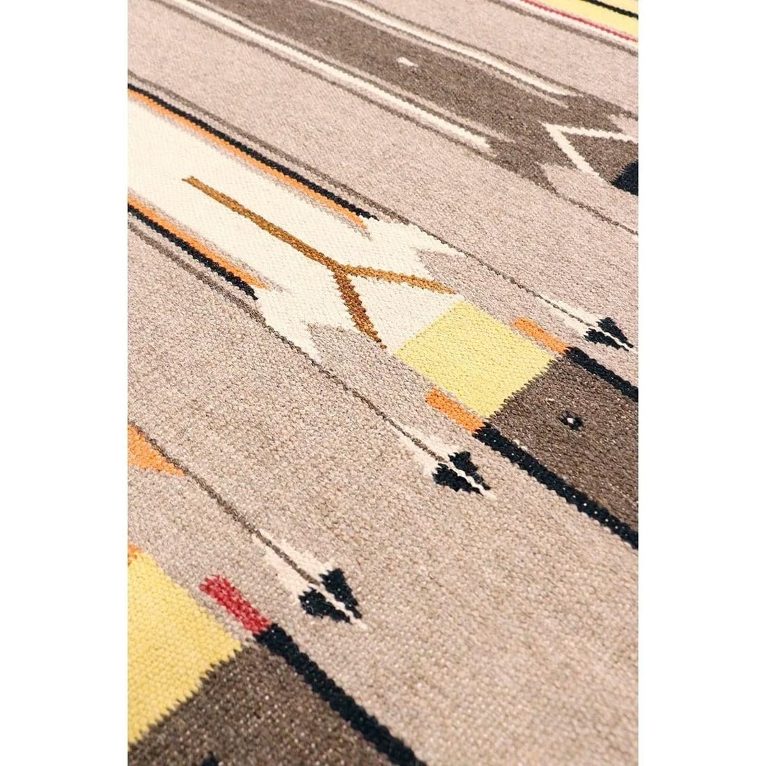 Tuscany Wool Mocha Area Rug, 5' 1'' X 6' 8'' - 3