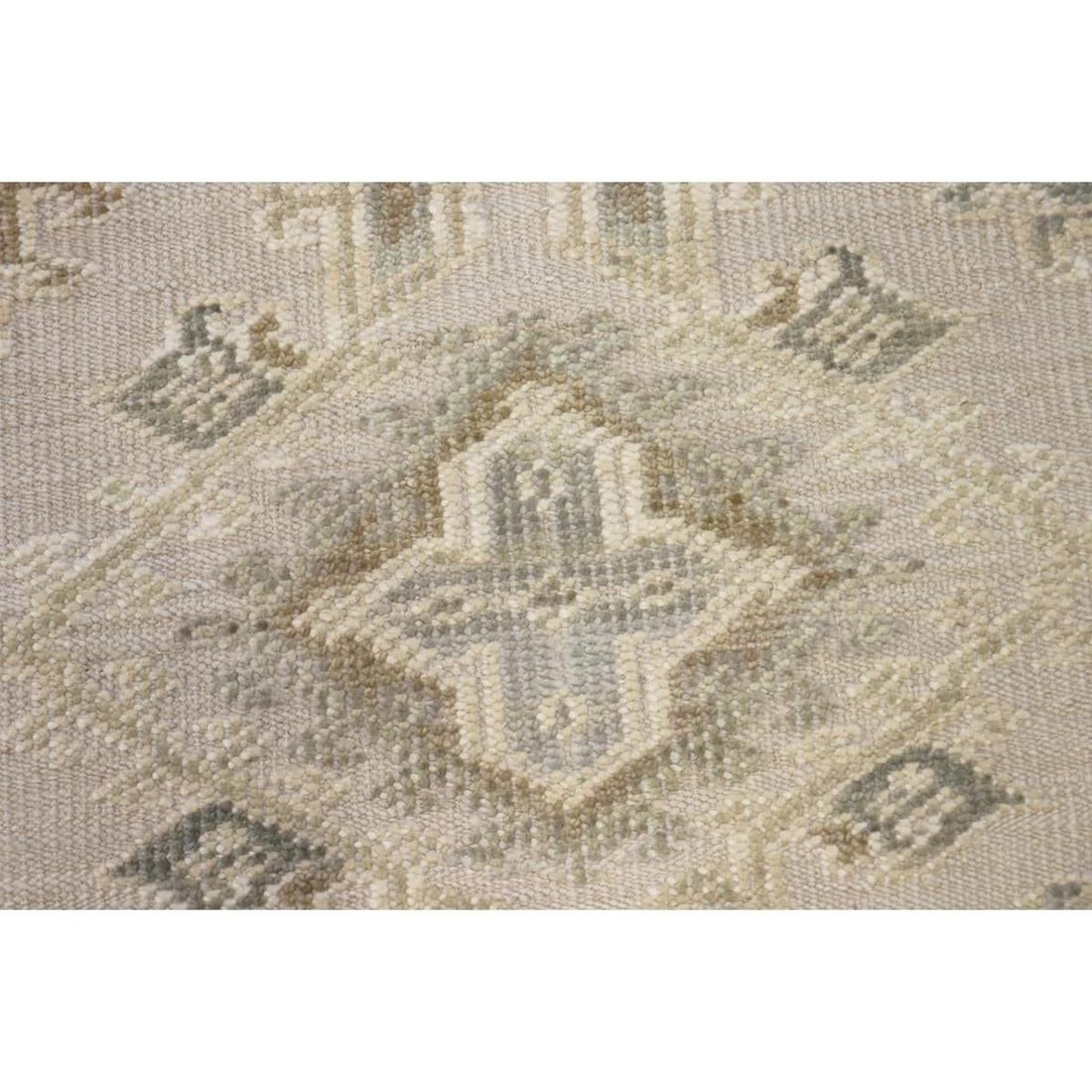 Oushak Wool Beige Area Rug, 12' 1'' X 14' 9'' - 3