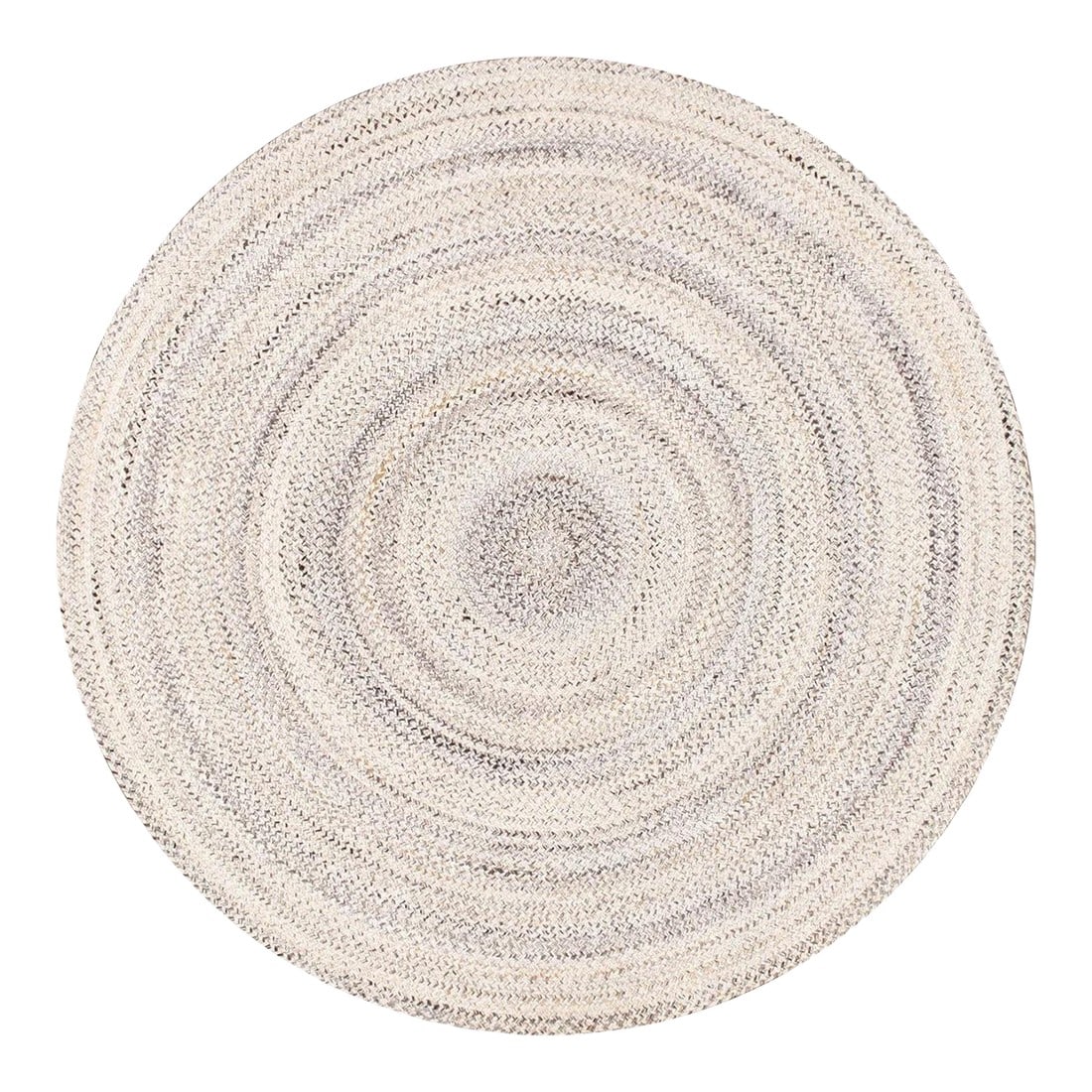 Camilo Indoor/Outdoor Beige Area Rug, 6' 0'' X 6' 0'': Introducing the Lagos collection, a stunning new collection of braided rugs. The vivid colors and geometric patterns of these fabulous rugs will enhance any room or outdoor space they are placed in. 