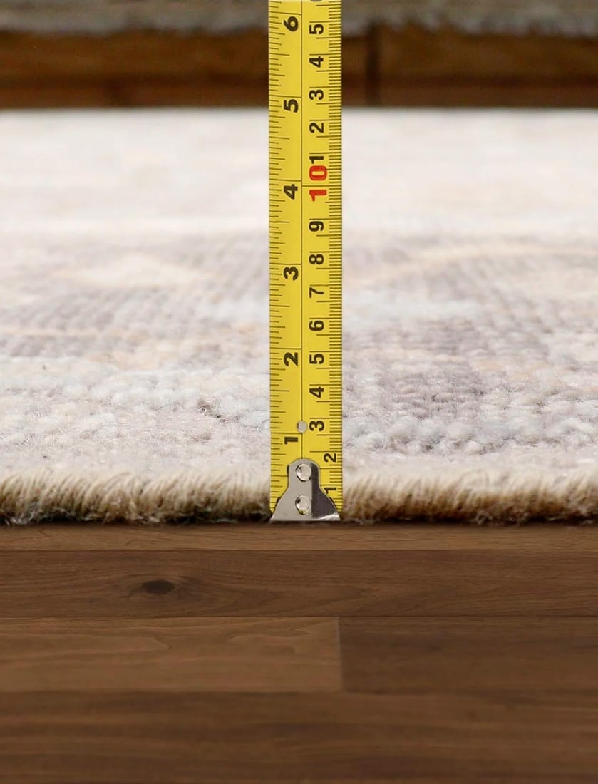 Oushak Wool Mocha Area Rug, 12' 3'' X 14'10'' - 6