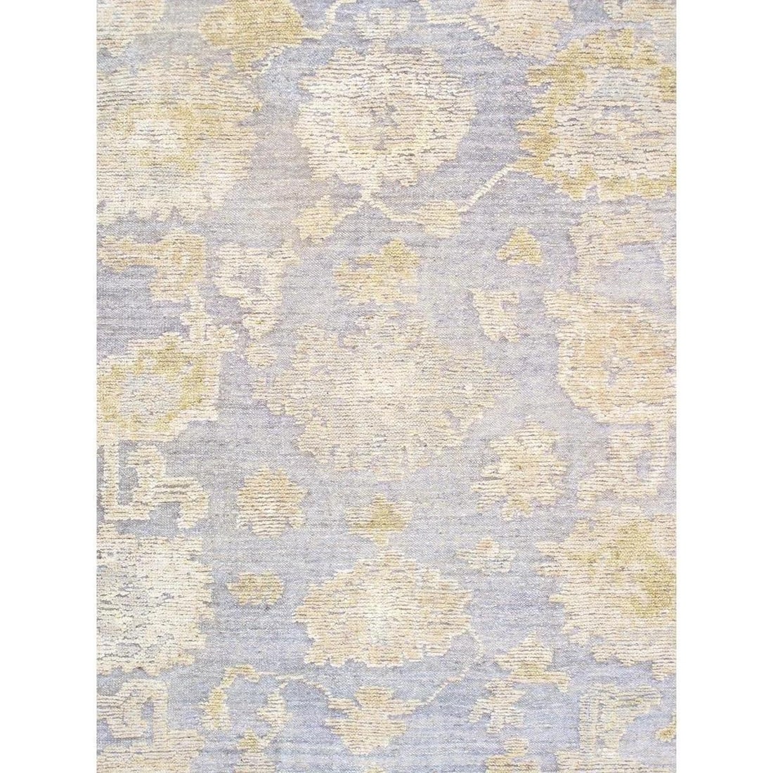 Oushak Wool Grey Area Rug, 9' 1'' X 10' 3'' - 2