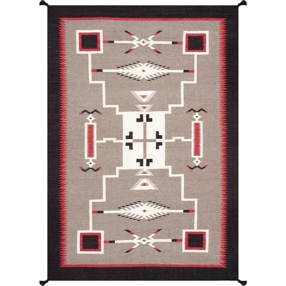 Tuscany Wool Mocha Area Rug, 6' 2'' X 8'10'' - 3