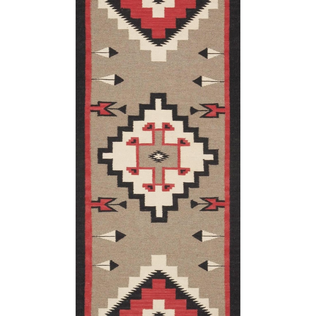 Tuscany Wool Mocha Area Rug, 2' 7'' X 10' 2'' - 2