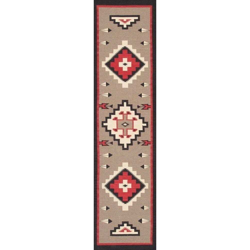 Tuscany Wool Mocha Area Rug, 2' 7'' X 10' 2'' - 4