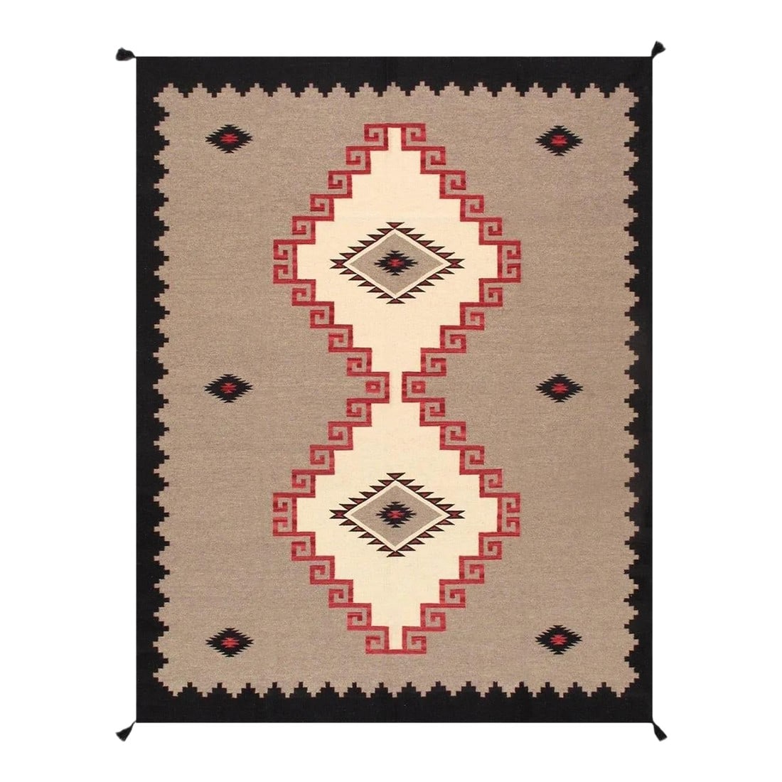 Tuscany Wool Mocha Area Rug, 8' 3'' X 9'10'': Explore our Exquisite Tuscany Rug Collection, where tradition and artistry come together in breathtaking designs. Handwoven by skilled artisans, each rug tells a story through intricate patterns and v