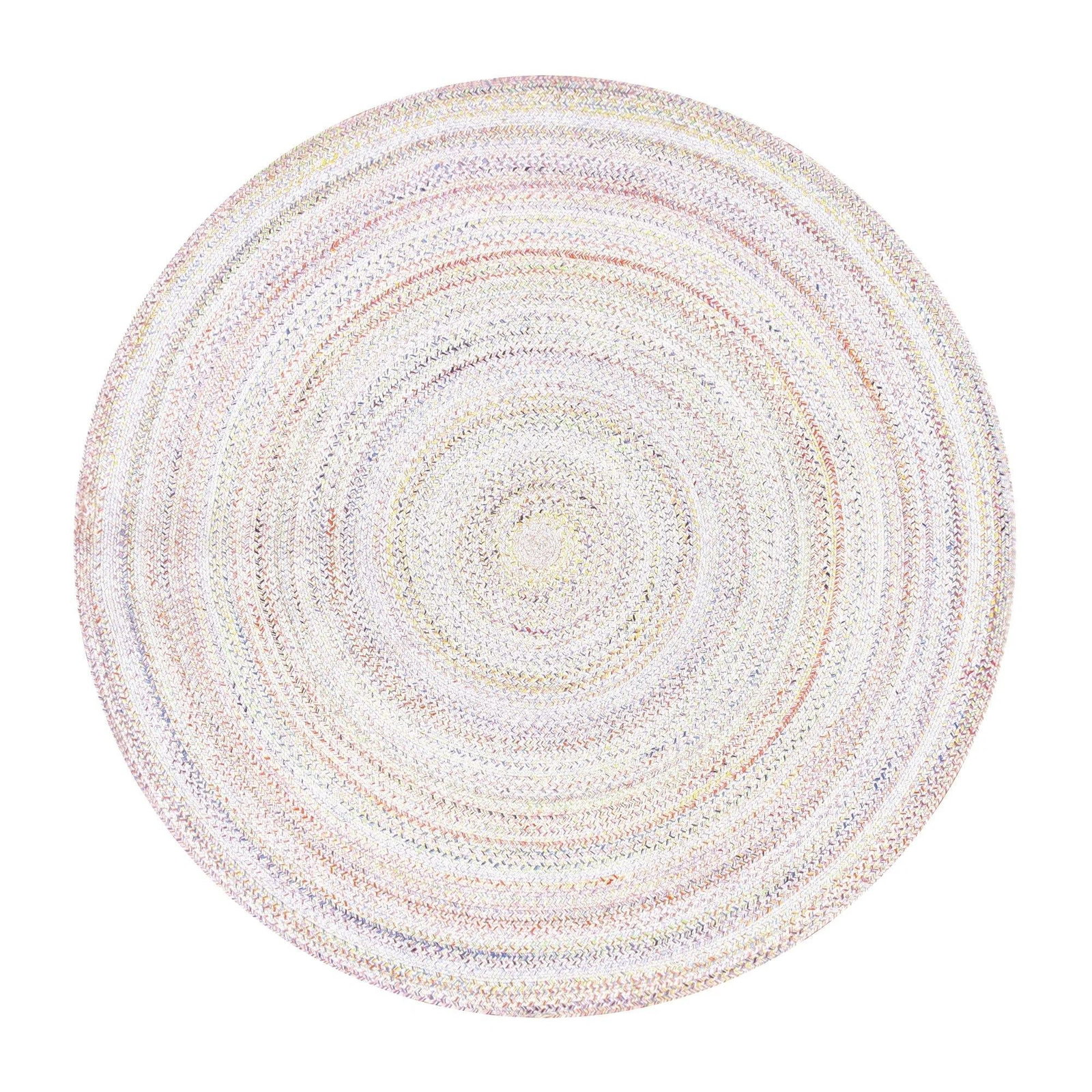 Faro Indoor/Outdoor Blue Area Rug, 5' 0'' X 5' 0'' - 8