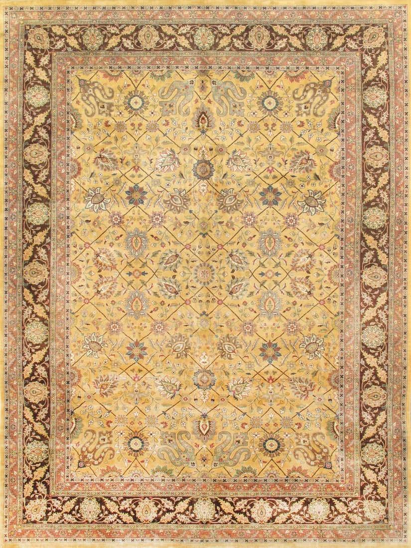 Pasargad Tabriz Collection Rug - 8'10" X 11'10"