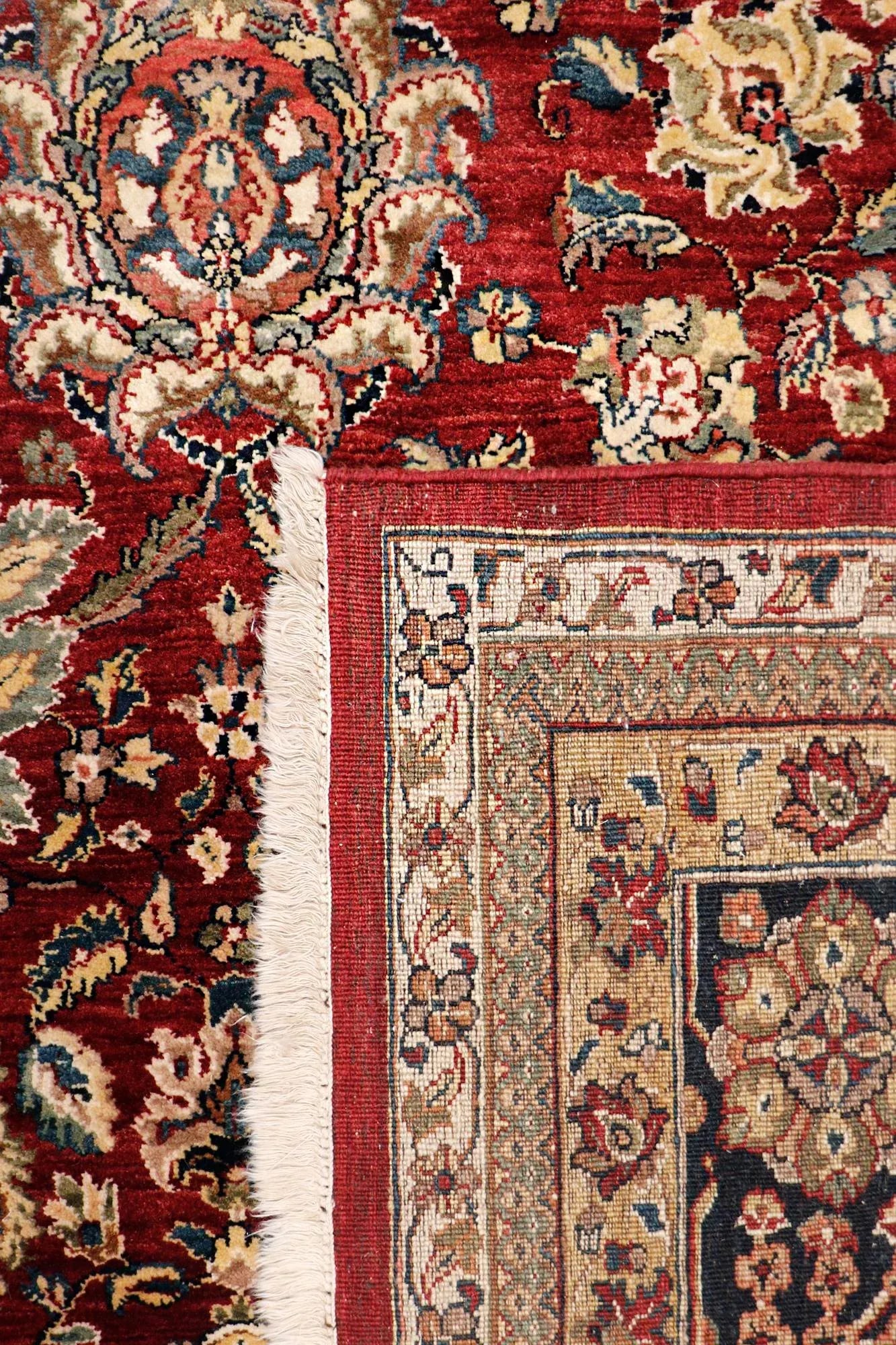Pasargad Home Agra Wool Area Rug-12' 1" X 15' 1", Red - 5
