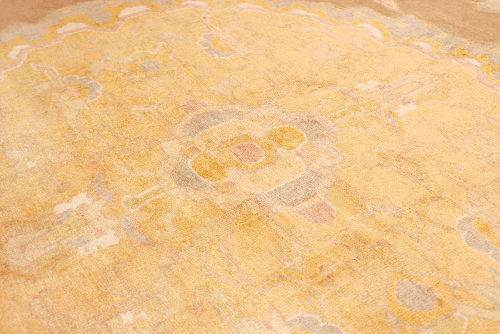 Pasargad Home Turkish Lamb's Wool Area Rug, 9' 4" X 12' 8", Toupe - 5