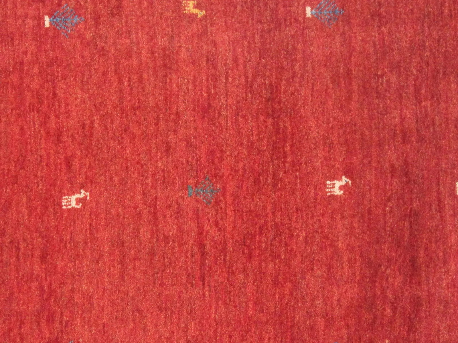 Pasargad Home Gabbeh Lamb's Wool Area Rug, 2' 9" X 6' 5", Red - 3