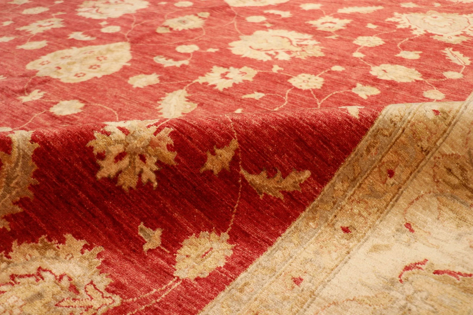 Pasargad Home Ferehan Lamb's Wool Area Rug, 8'10" X 11' 8", Rust - 5