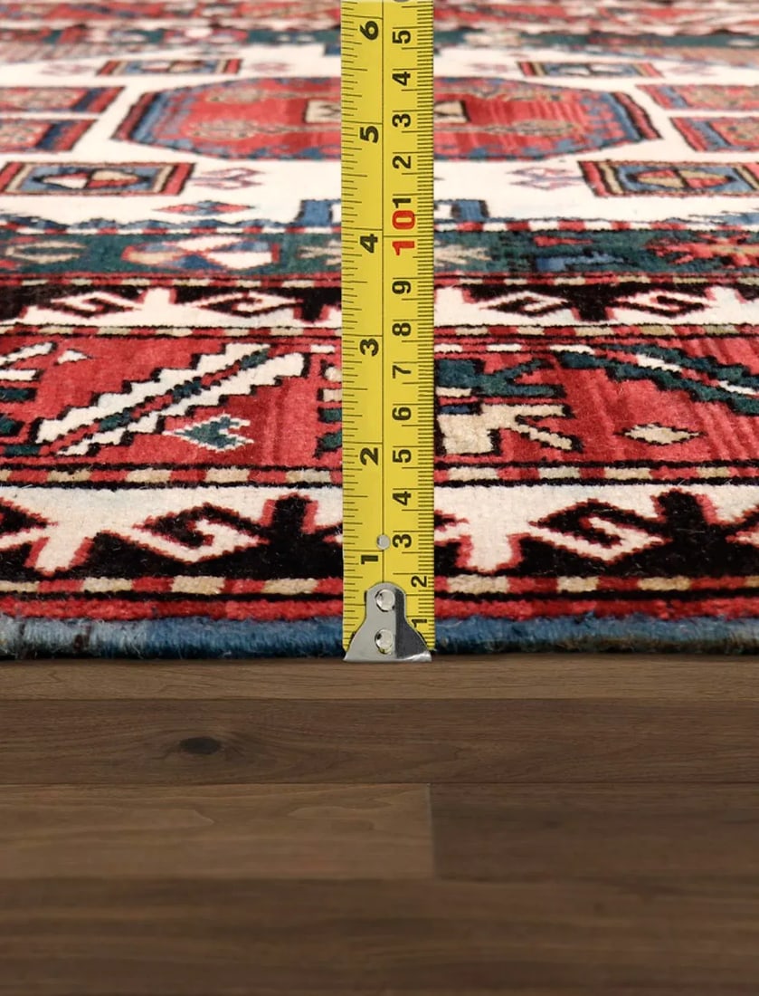 Pasargad Home Kazak Wool Area Rug, 5'10" X 8' 6", Green - 5