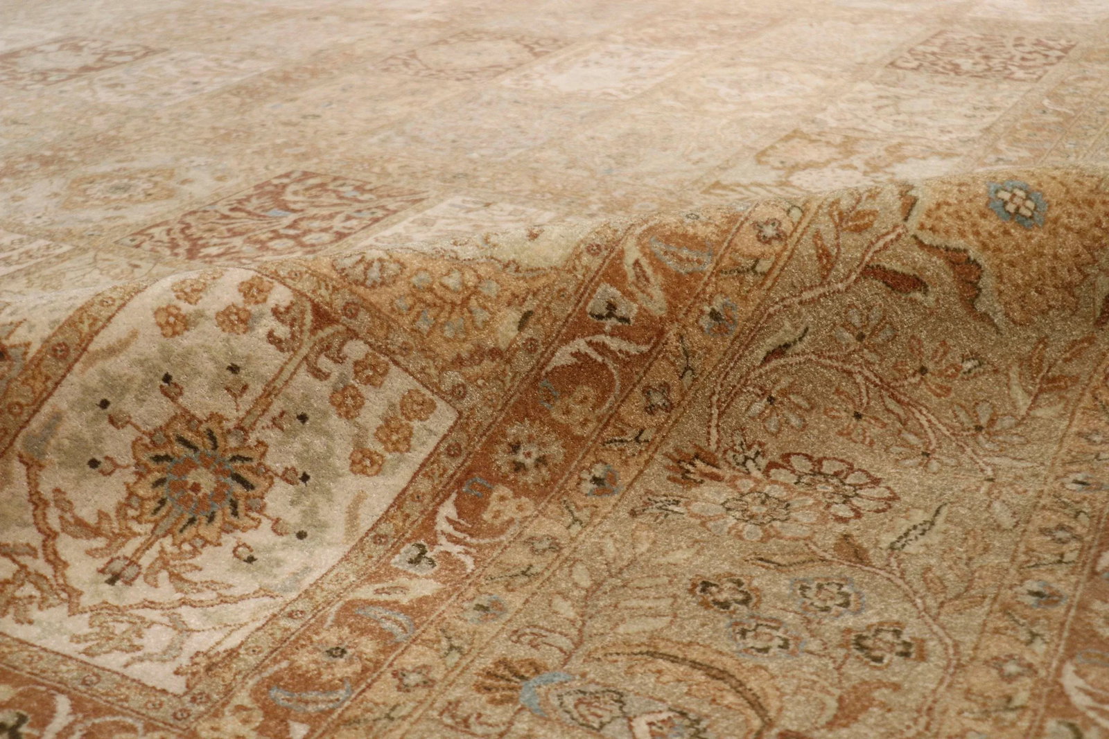 Pasargad Home Tabriz Lamb's Wool Area Rug, 9' 2" X 12' 1", Multi - 6