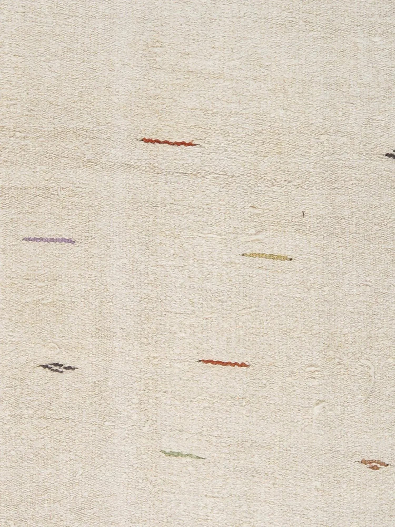 Vintage Kilim Ivory Rug, 5' 1" X 8' 1" - 2