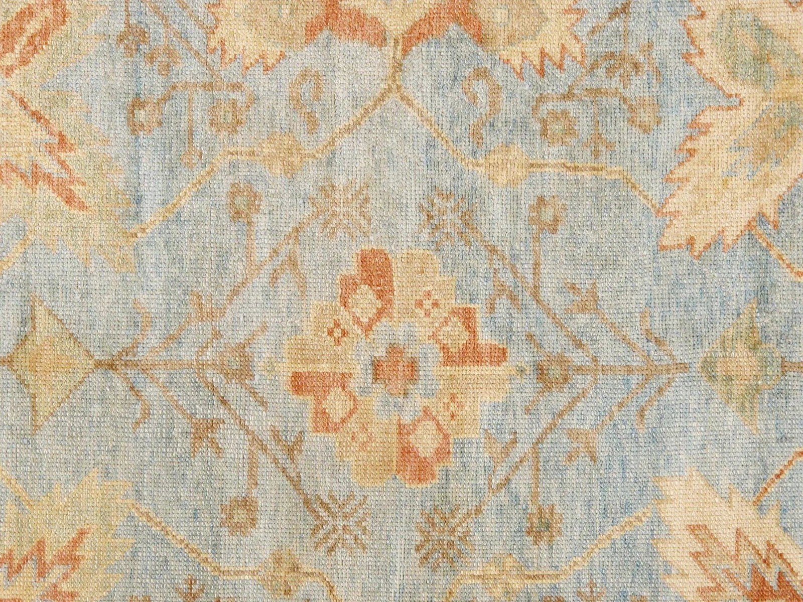 Pasargad Oushak Wool Area Rug -12' 2" X 14' 4" - 2