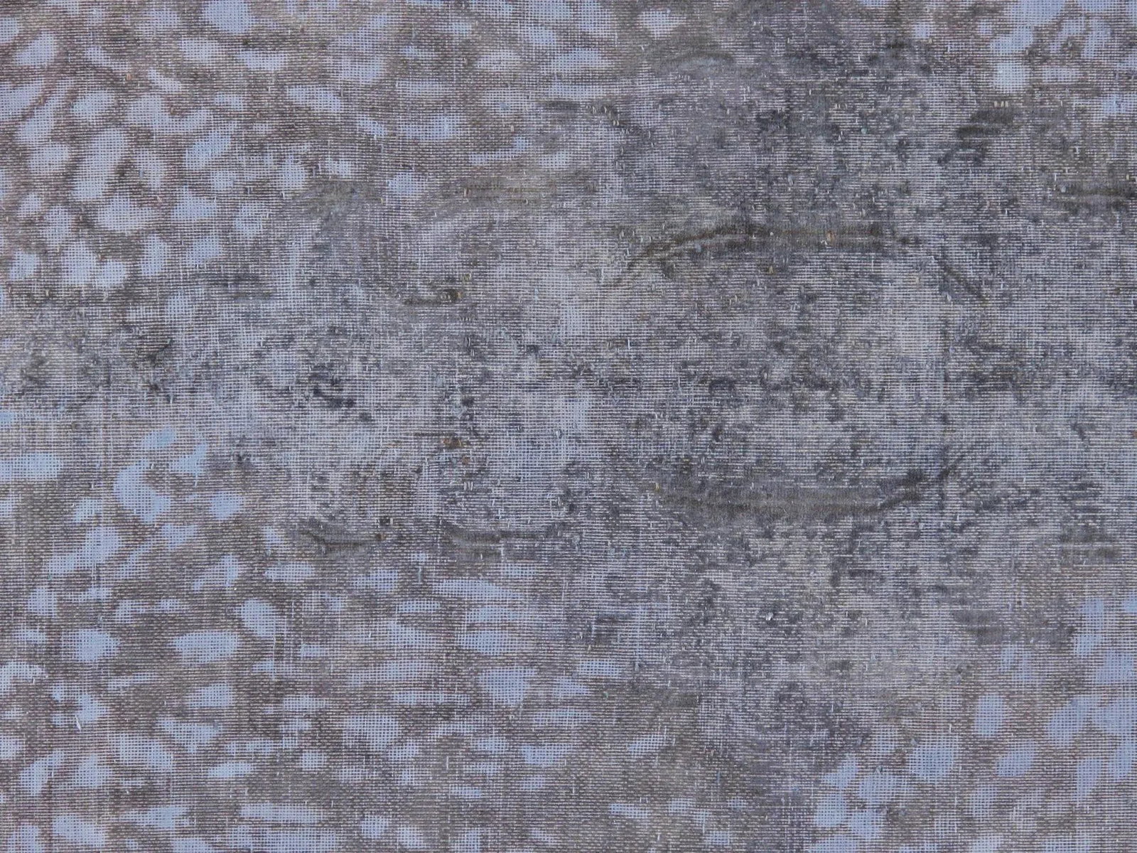 Vintage Overdye Purple/Grey Rug, 9' 5" X 12' 6" - 2