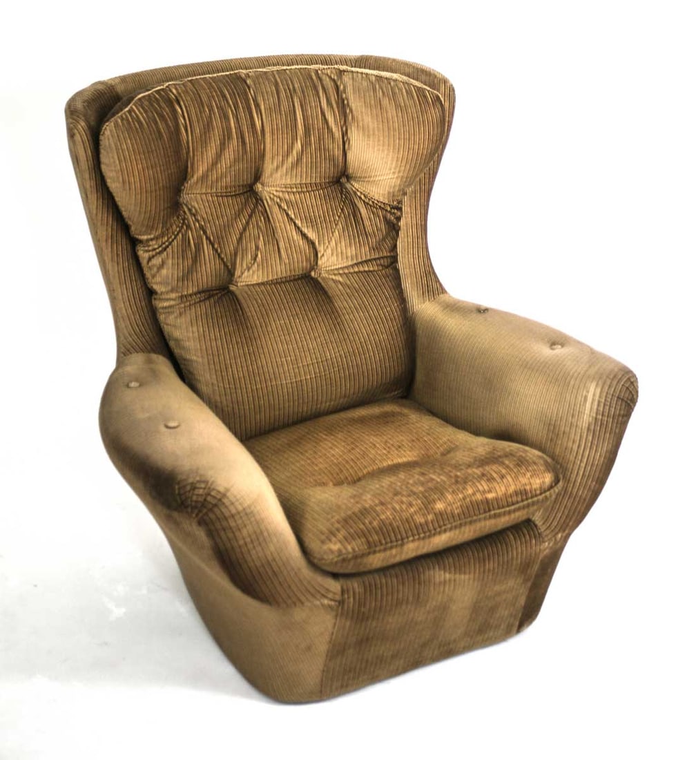 FRENCH MIDCENTURY PAIR OF ARMCHAIRS STEINER KNOLL CASTEDIN: Pair of armchair created for Steiner , an important innovative company during the 1930's to the 1970's , this pair is from the late 1960's when the form stated to be softer , France was done with the