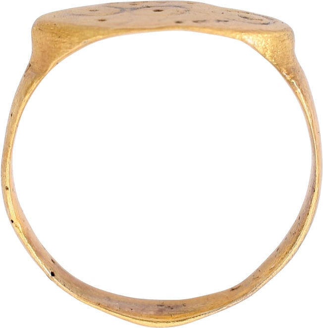 MEDIEVAL ANGLO-SAXON (ENGLISH) RING, SIZE 8 - 2