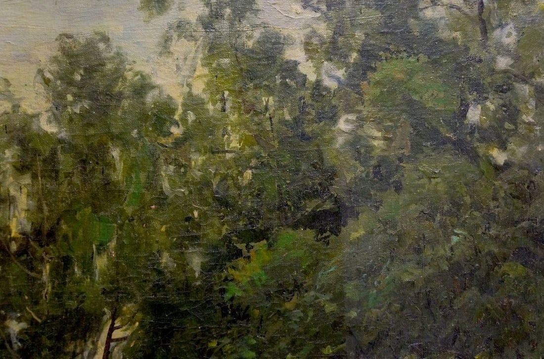 Oil painting Swamp - 4