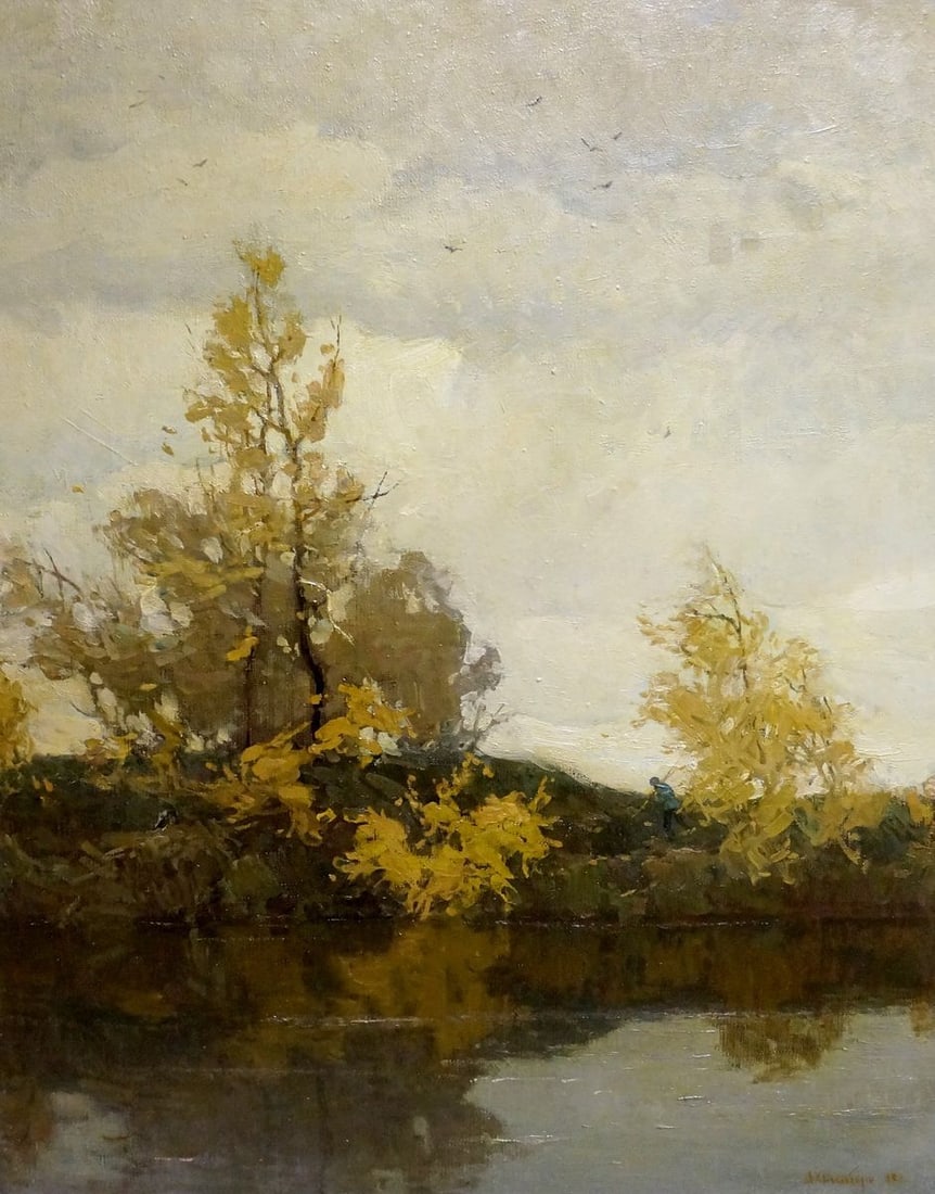 Oil painting Breath of autumn Fil'bert Aleksandr Aleksandrovich: Title: Oil painting Breath of autumn Fil'bert Aleksandr Aleksandrovich Description: NoVern 1245 *** ABOUT THIS PAINTING *** * TITLE: "Breath of autumn" * ARTISTS: Fil'bert Aleksandr Aleksandrovich *