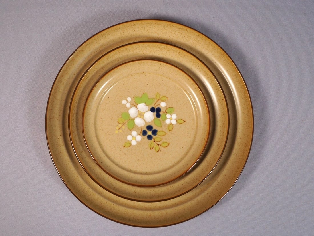 VINTAGE NORITAKE Rapture 8579 Stoneware Plates OVEN SAFE NEW NEVER USED (1 of 4)