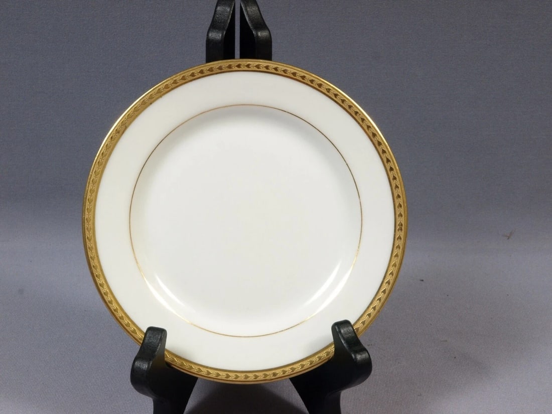Limoges Elite Works Bawo & Dotter BWD25 Laurel Leaf Bread Dessert Plate France (1 of 4)