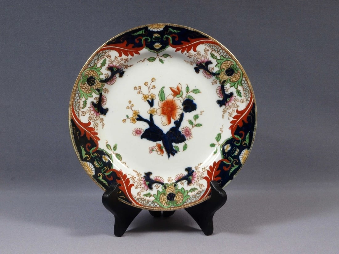 Royal Doulton MATSUMAI Luncheon Plate 1920s England ANTIQUE Hand-painted (1 of 4)