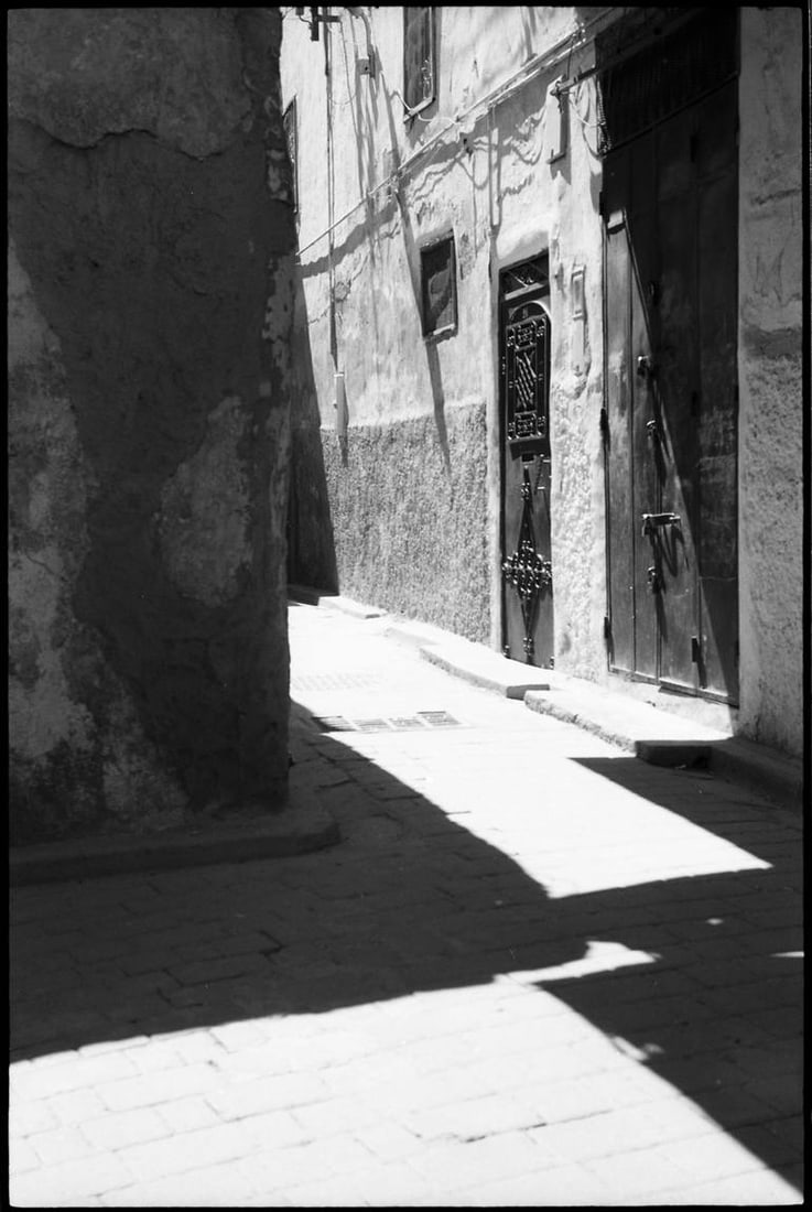 Shadow, The Medina, Fes, Morocco - Silver Gelatin (1 of 3)