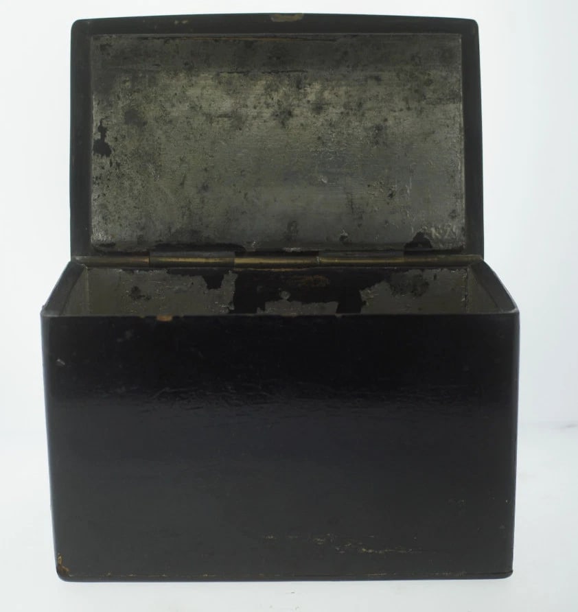 RUSSIAN LACQUER BOX THREE HORSES SLEIGH VINTAGE TROYKA HAND PAINTED UNIQUE - 5