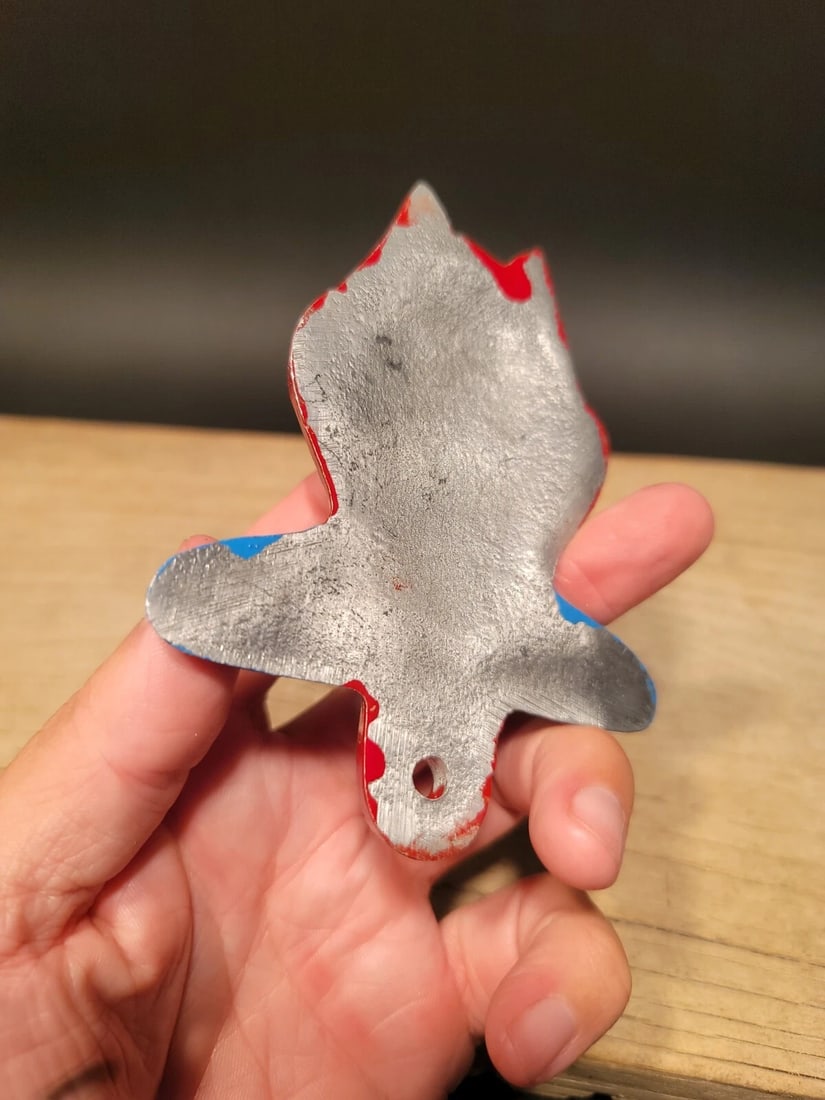 Devil License Plate Fob Topper - 5