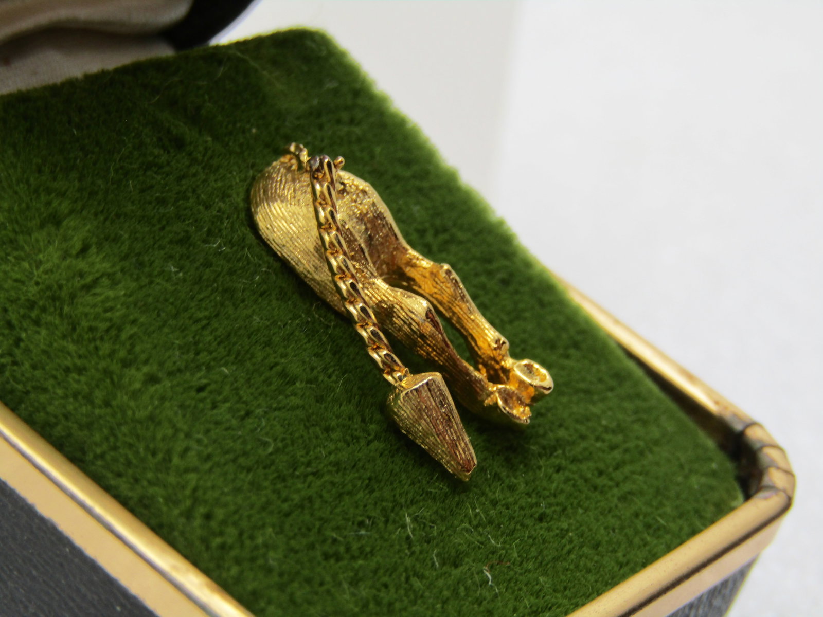 Vintage Donkey Butt Tack Pin in Original Box, 1960's-1970's - 3