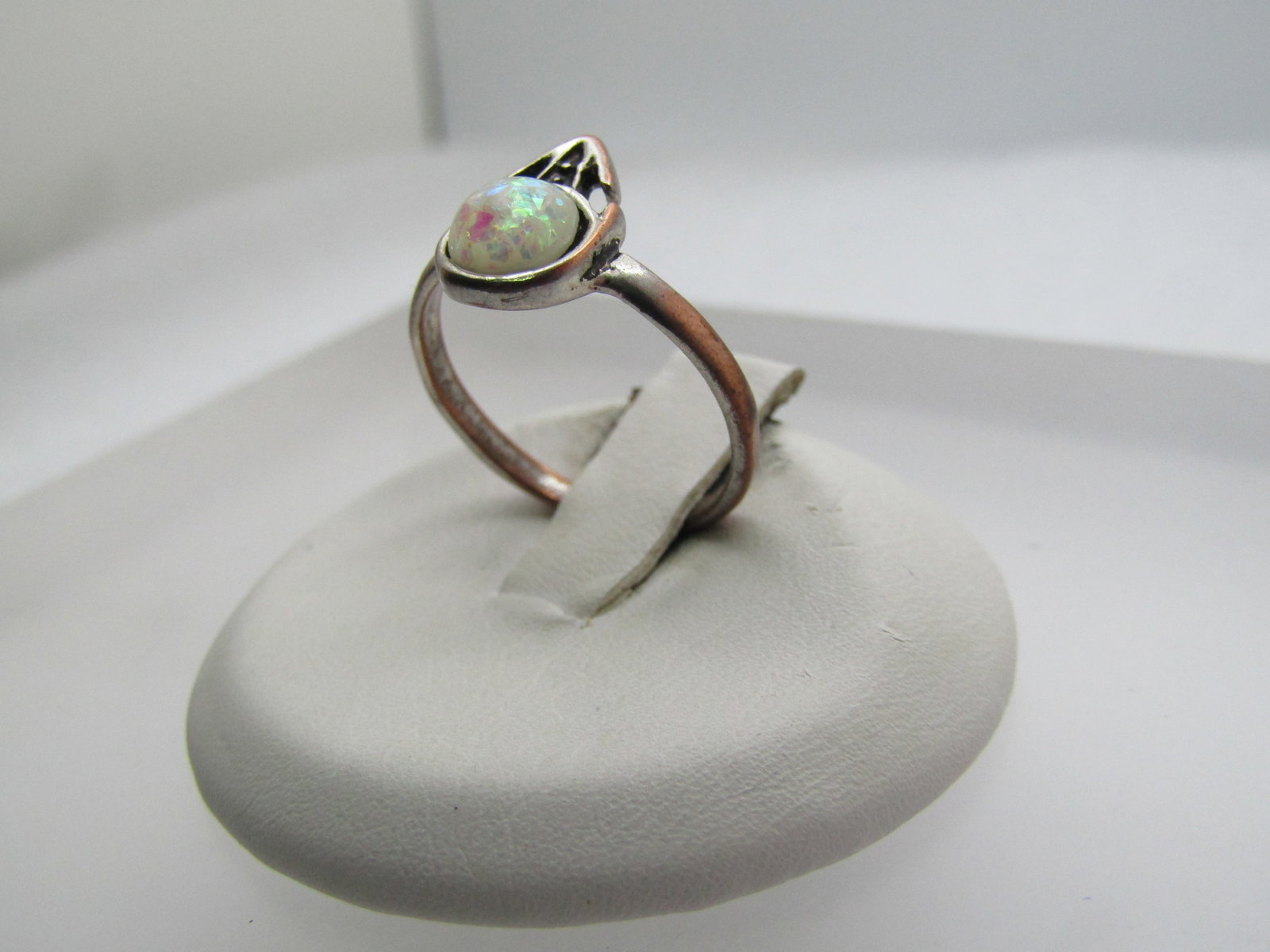 Vintage Sterling Bird on Nest Tie Tack Rhinestone Eggs, Signed Anson, 1960's - 2