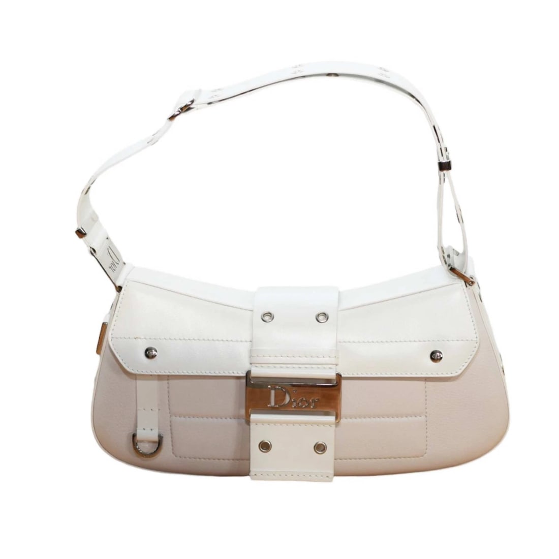 Christian Dior white calfskin street chic columbus ave handbag shoulder bag: Title:Christian Dior white calfskin street chic columbus ave handbag shoulder bag Description:Christian Dior dark brown calfskin street chic columbus ave handbag shoulder bag Christian Dior white calf