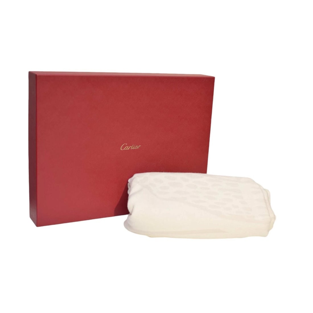 Cartier Cashmere Blend Panther Blanket (Panthère de Cartier) Cashmere/Wool/Silk - 2