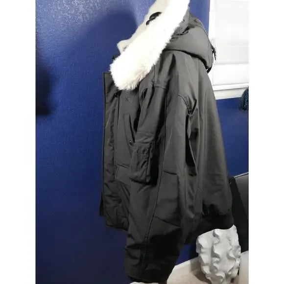 NWT COACH Mens Parka Shearling Fur Coat Jacket $998 XXL 2XL - 3