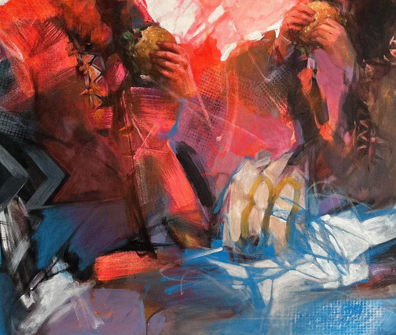 Oil portrait painting Degustation Ivan T. - 8