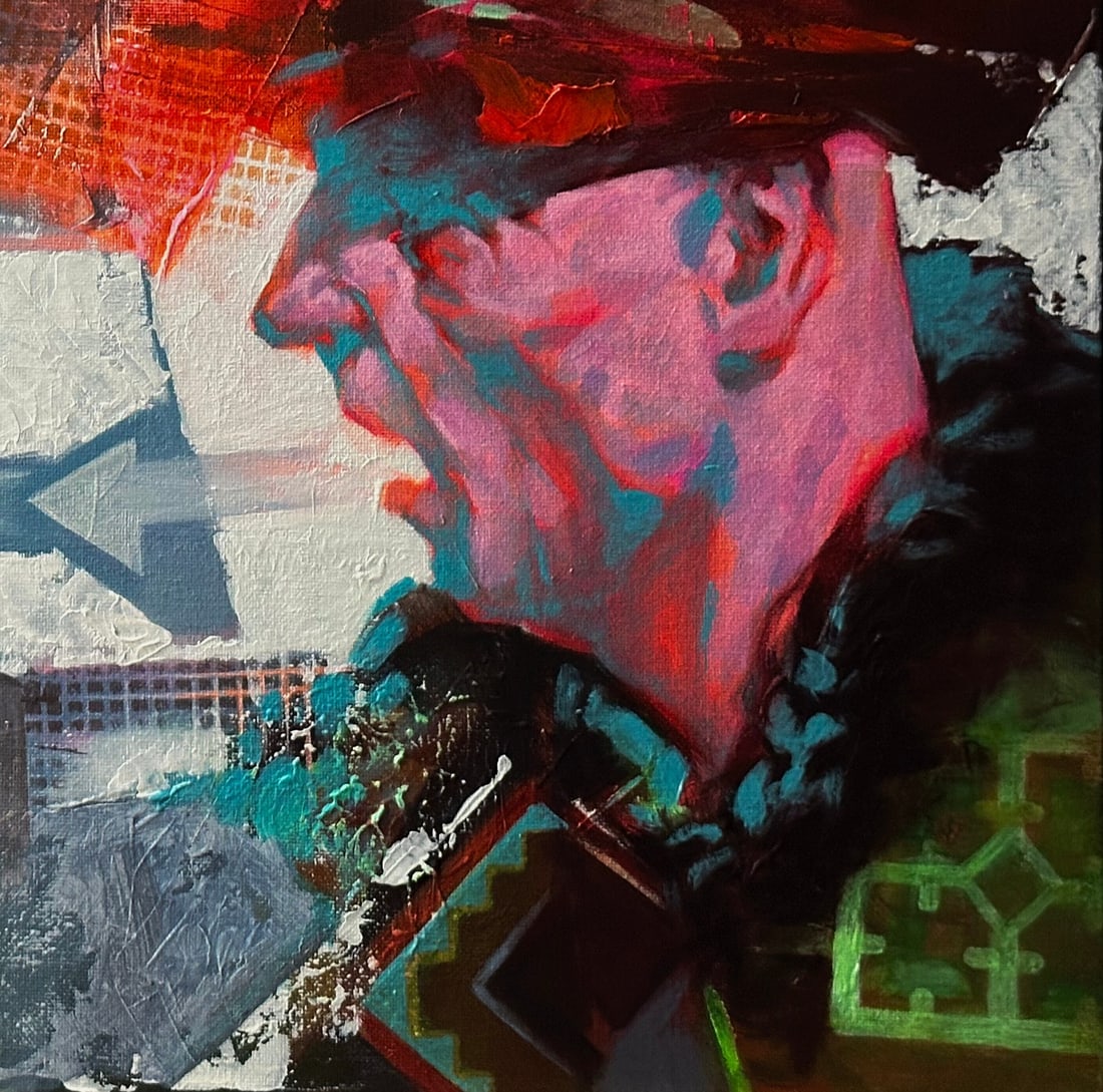 Oil genre painting Discussion Ivan T. - 6