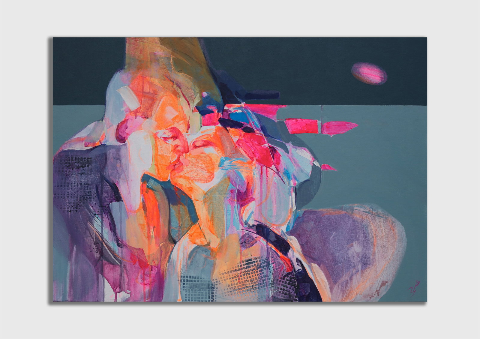 Oil genre painting Together Ivan T. - 3