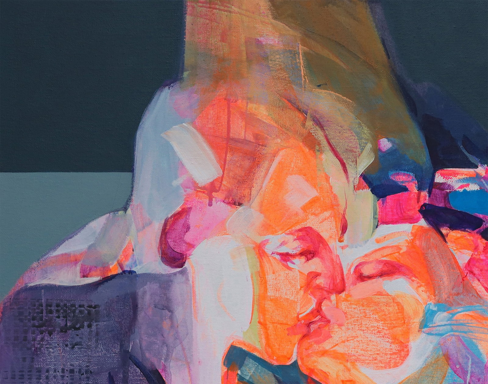 Oil genre painting Together Ivan T. - 5