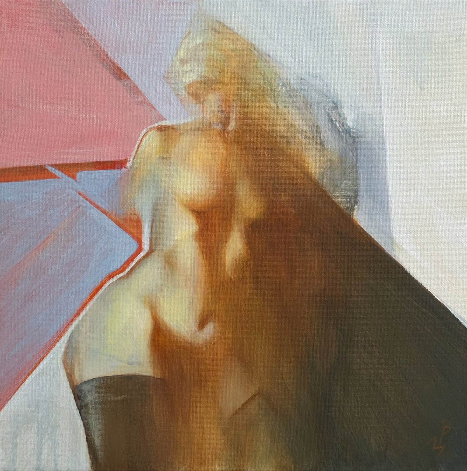 Oil genre painting Form Ivan T.: Title: Oil genre painting Form Ivan T. Description: 16IT Painter: Ivan T. Size: 30x30 cm/11.81x11.81 inches Components: acrylic, canvas Original painting from our collection ERA: 2024 Short informatio