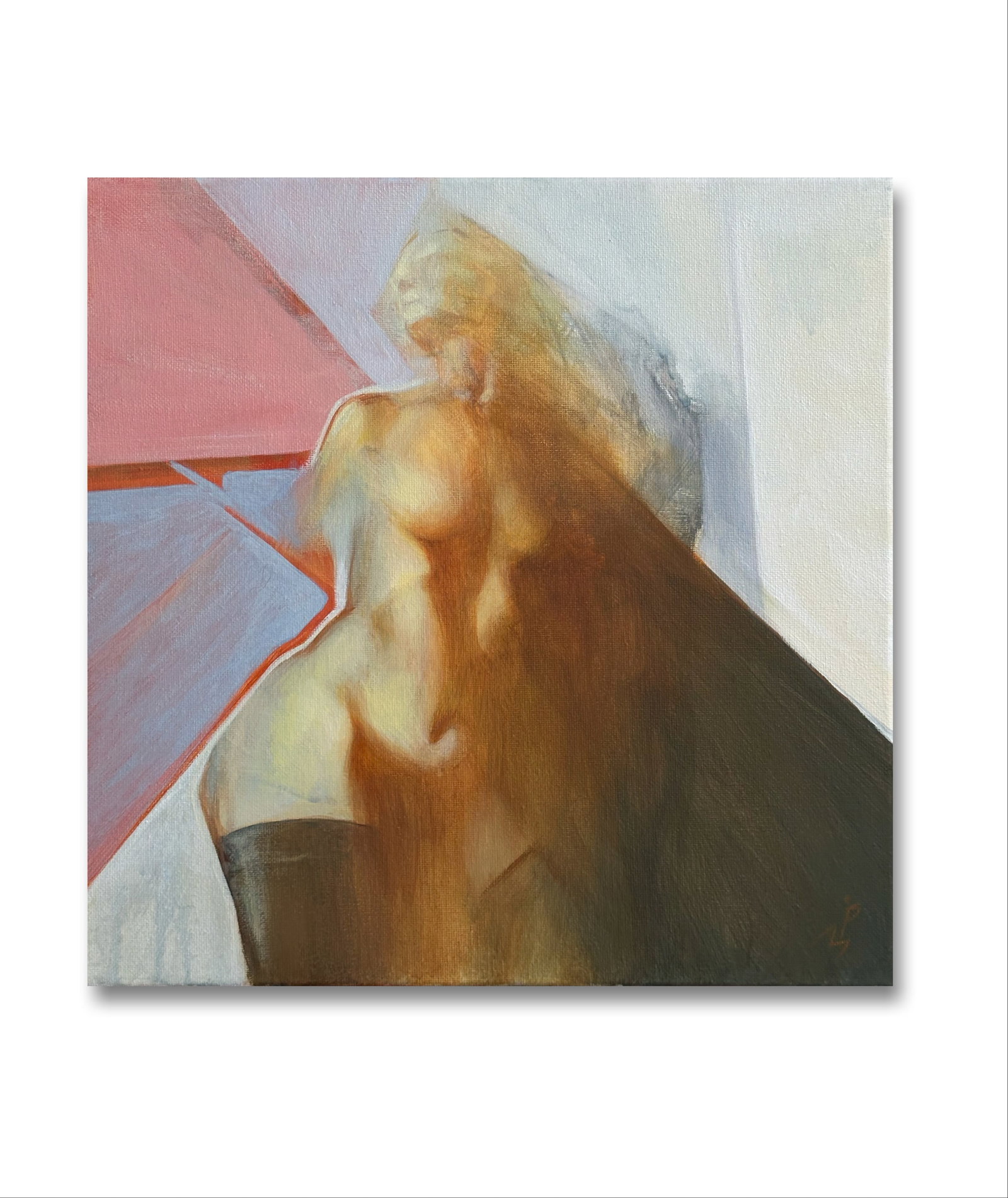 Oil genre painting Form Ivan T. - 2