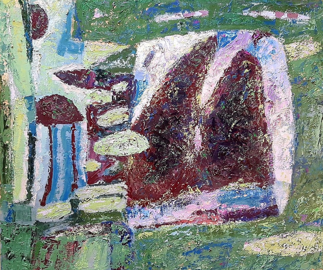 Abstract Oil painting Montenegro Tetyana Shulyak: Title: Abstract Oil painting Montenegro Tetyana Shulyak Description: 14Sl Painter: Tetyana Shulyak Size: 50x60 cm/19.68x23.62 inches Components: oil, canvas Original painting from our