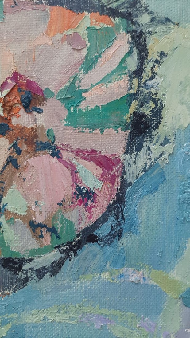 Abstract Oil painting Moving in circles Tetyana Shulyak - 4