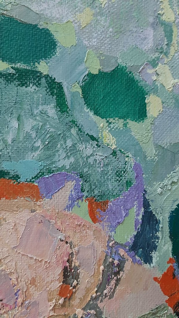 Abstract Oil painting Moving in circles Tetyana Shulyak - 5