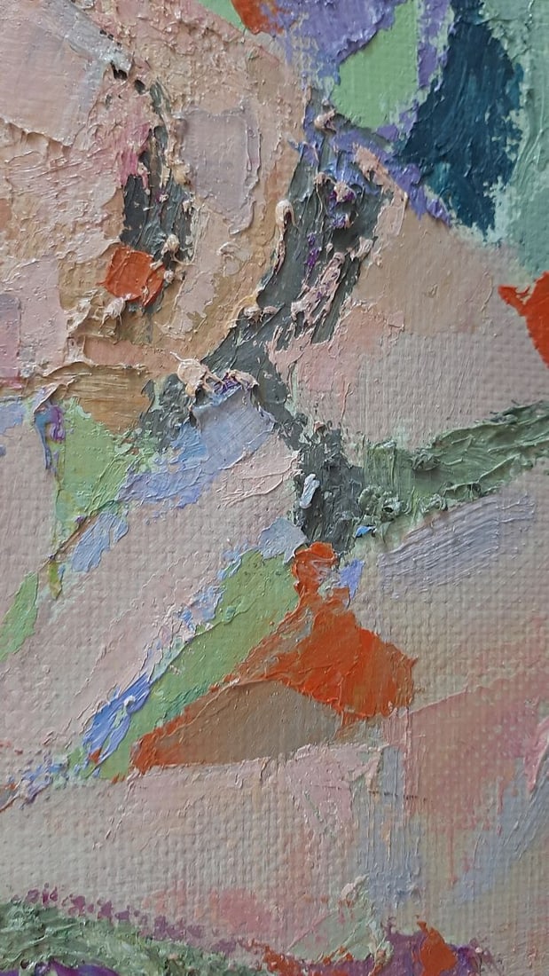 Abstract Oil painting Moving in circles Tetyana Shulyak - 6