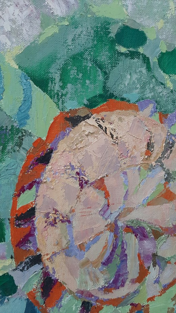 Abstract Oil painting Moving in circles Tetyana Shulyak - 8