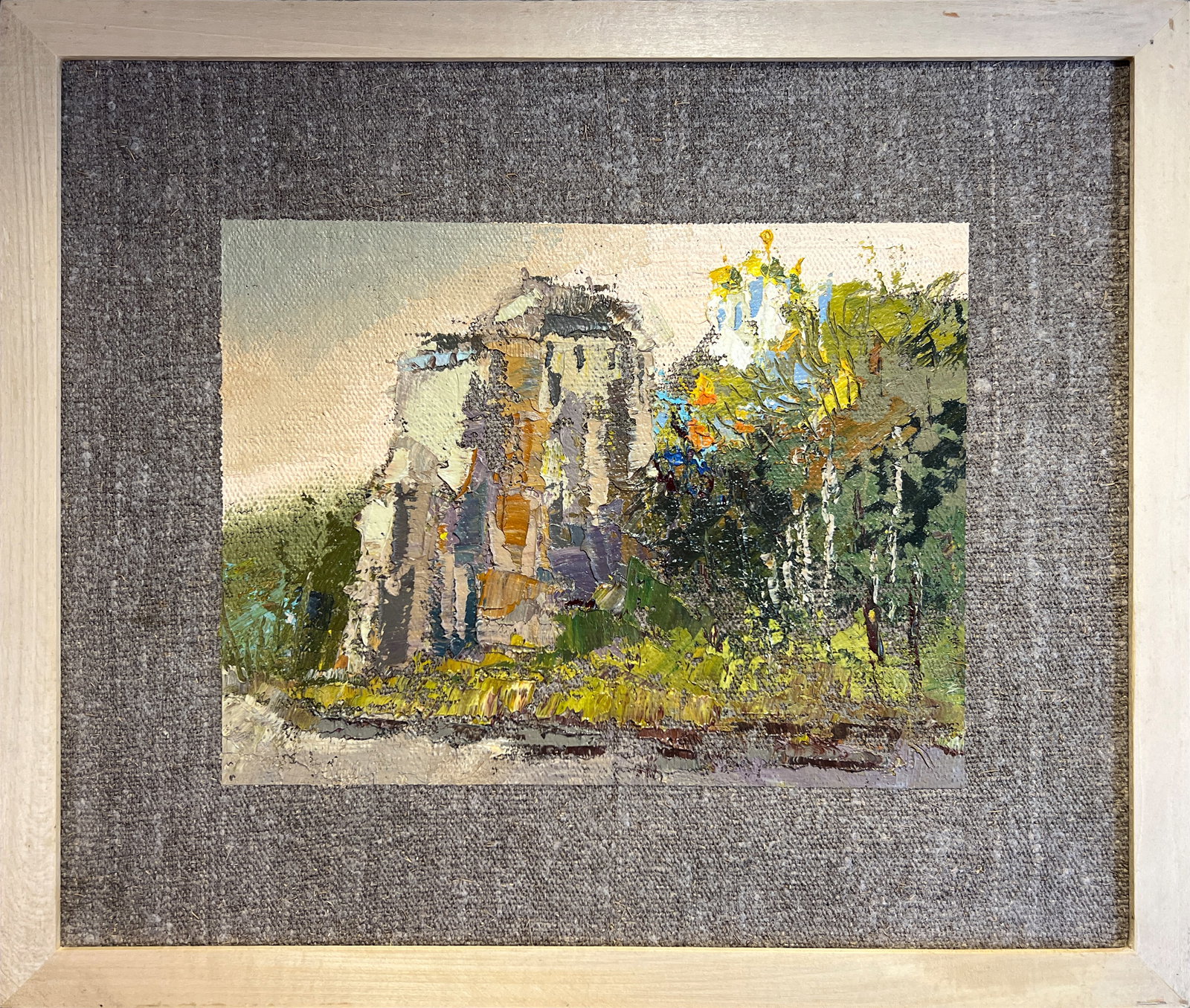 Oil painting with frame tourist city K. Leonid: Title: Oil painting with frame tourist city K. Leonid Description: 181KK Painter: K. Leonid Size: 35x42 cm/ 13.77x16.53 inches Size without frame: 21x28 cm/ 8.26x11.02 inches Components: oil, canvas,
