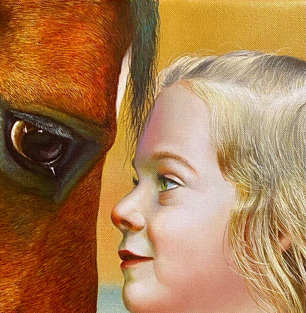 Oil painting Friendship Kateryna Bukuros - 3